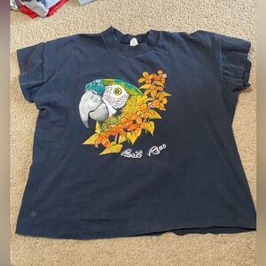 Vintage Parrot Puerto Rico Tshirt